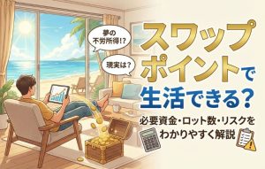 スワップポイントで生活できる？必要資金とリスクをわかりやすく解説